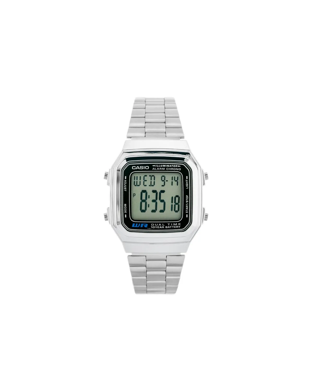 ZEGAREK MĘSKI CASIO A178WA-1A (zd082a) - KLASYKA + BOX