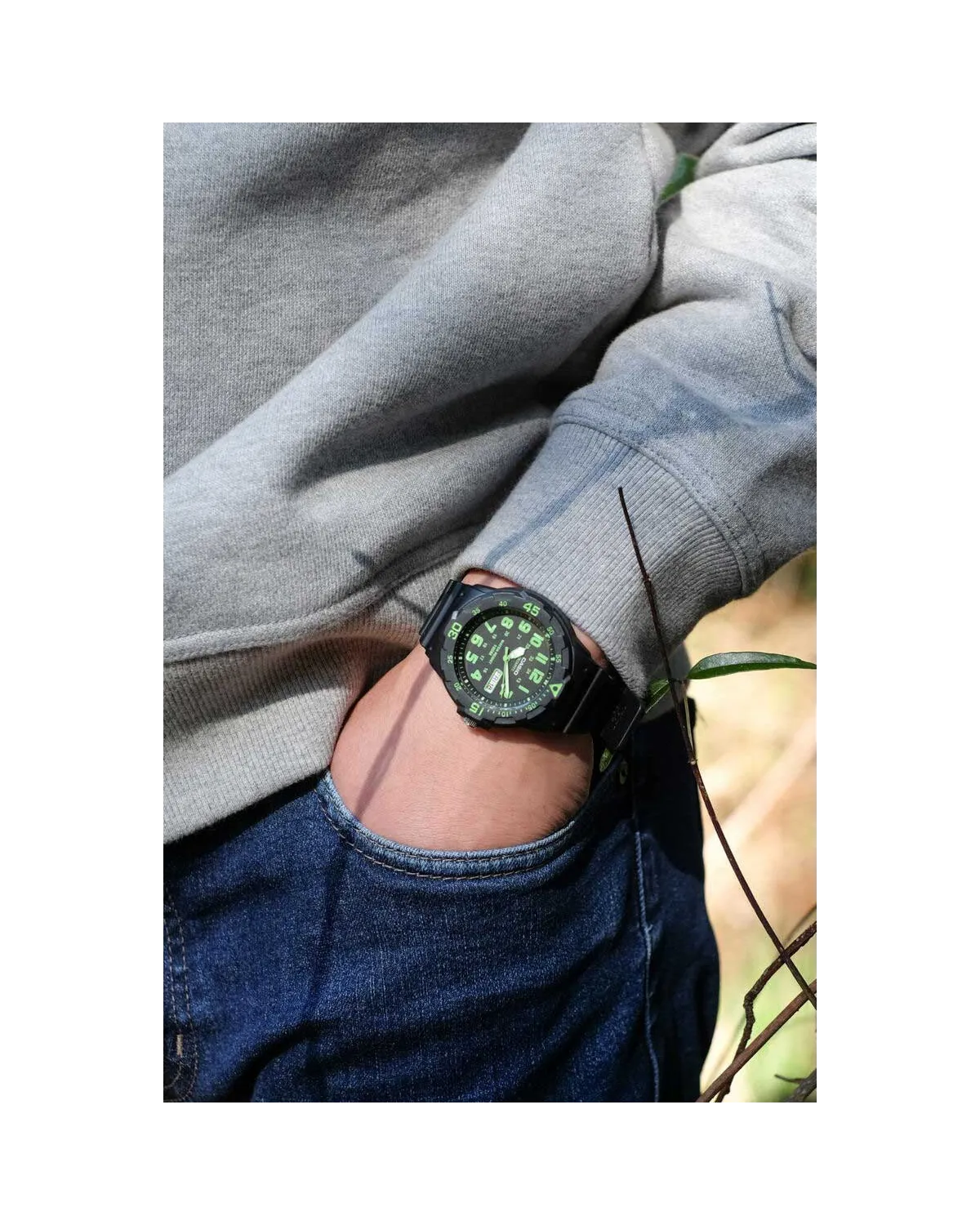 ZEGAREK MĘSKI CASIO MRW-200H-3B (zd147f) + BOX