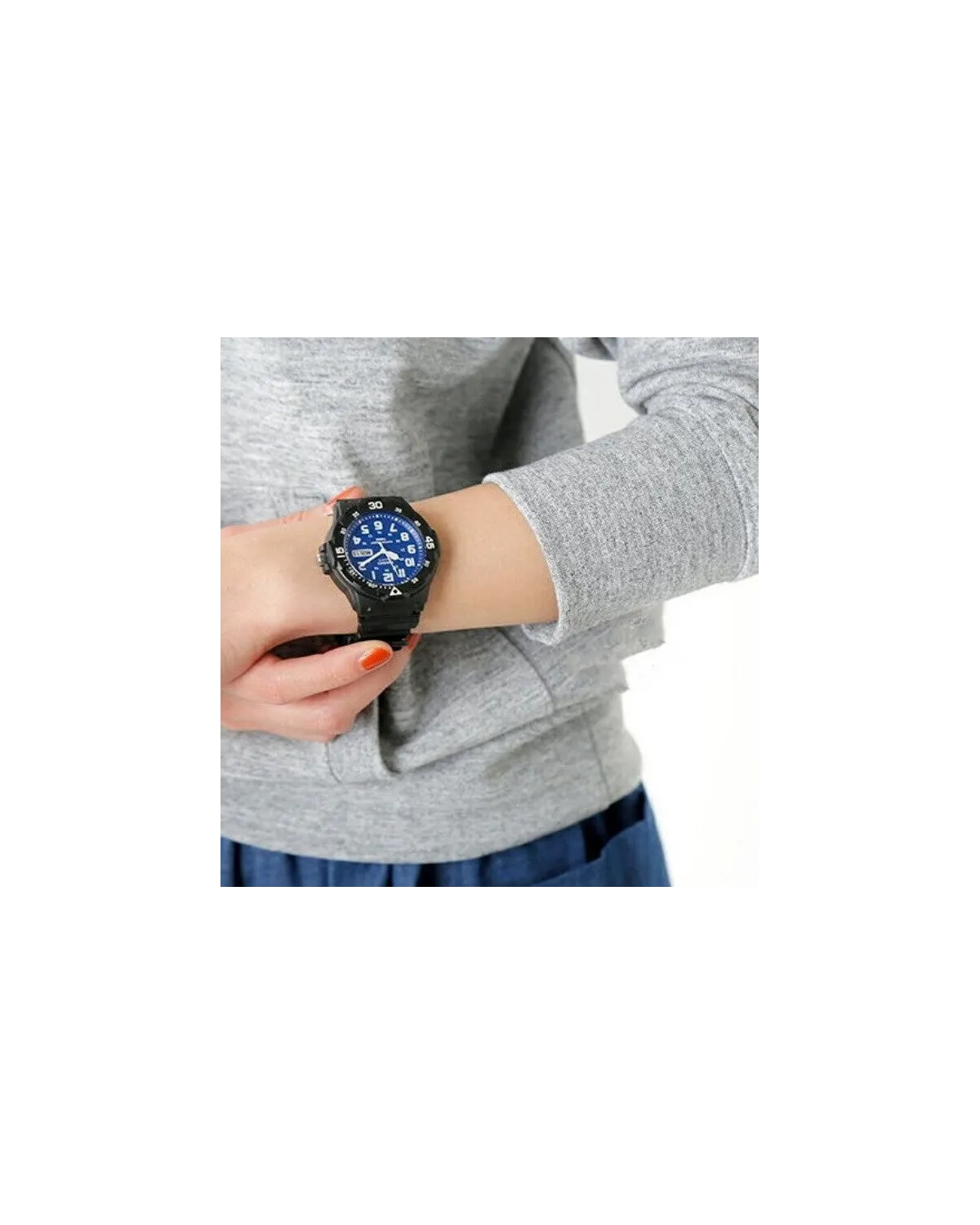 ZEGAREK MĘSKI CASIO MRW-200H-2B2 (zd147d) + BOX