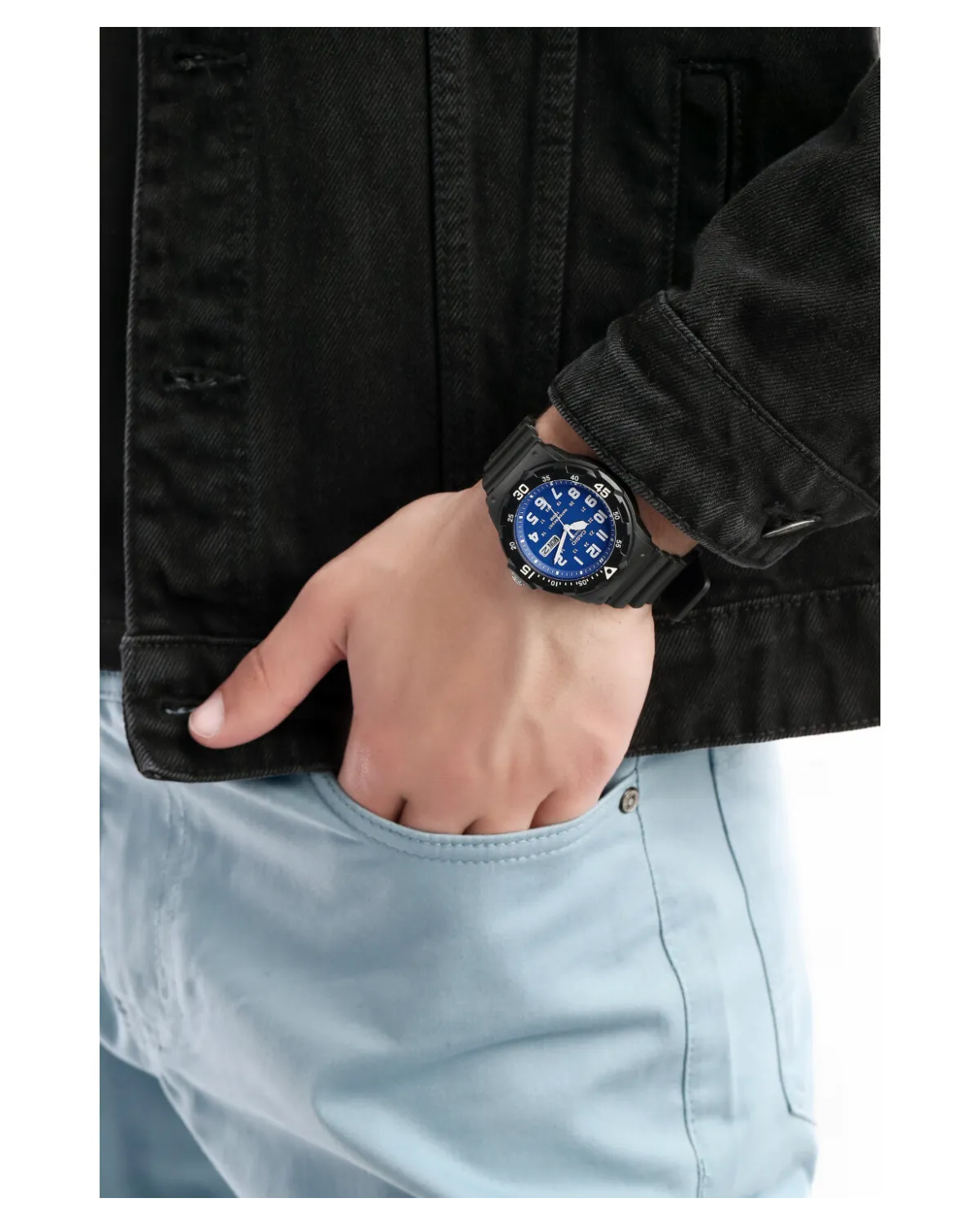 ZEGAREK MĘSKI CASIO MRW-200H-2B2 (zd147d) + BOX