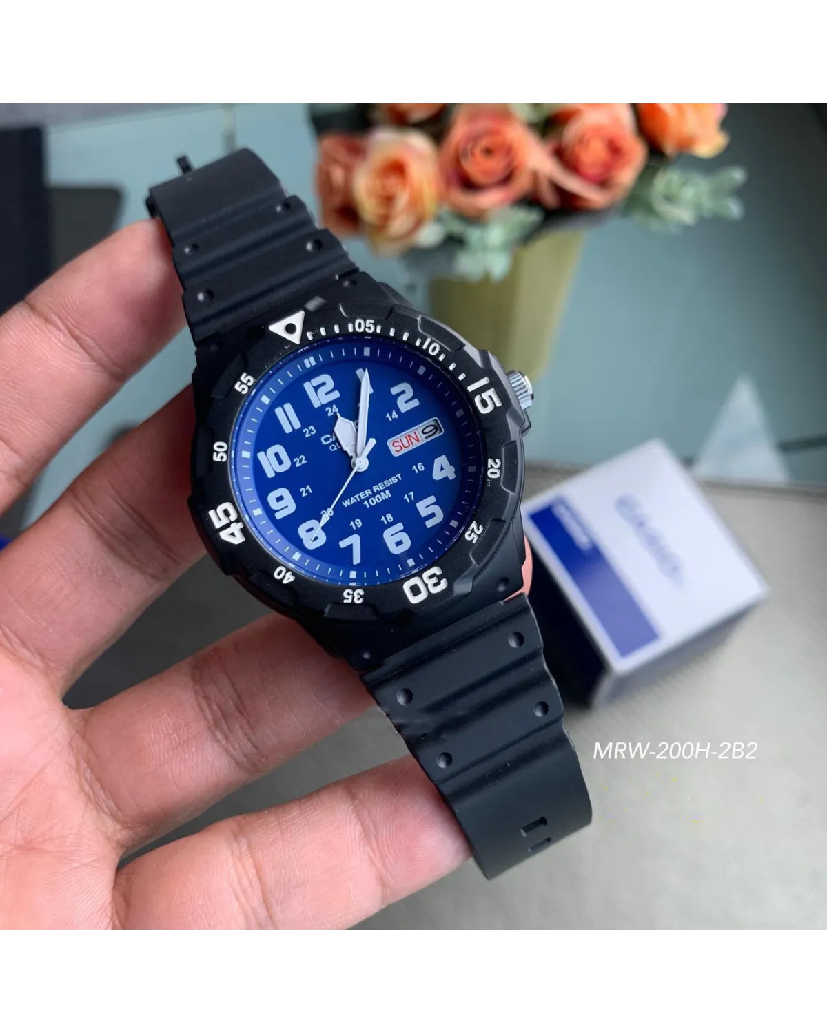 ZEGAREK MĘSKI CASIO MRW-200H-2B2 (zd147d) + BOX