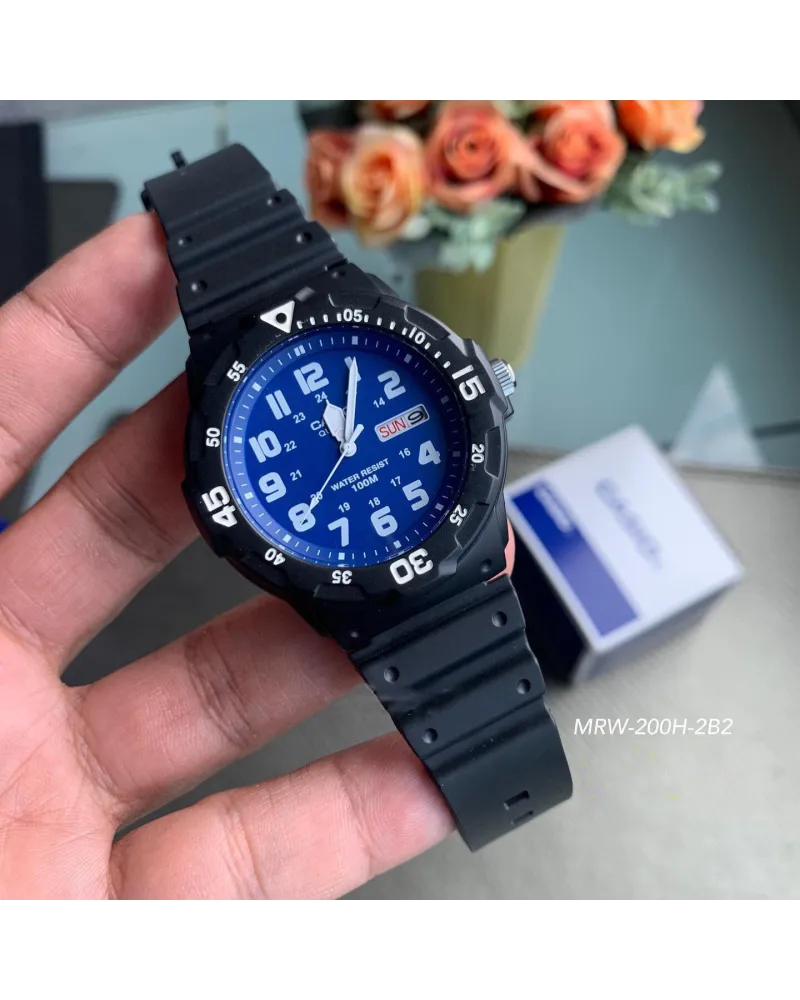 ZEGAREK MĘSKI CASIO MRW-200H-2B2 (zd147d) + BOX