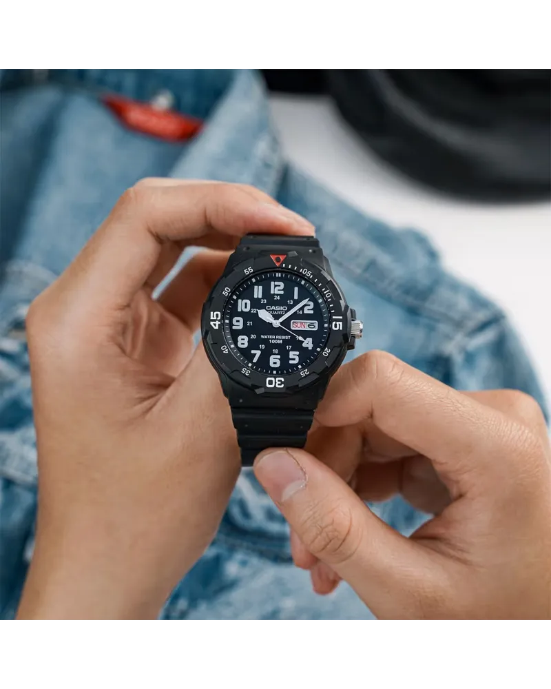 ZEGAREK MĘSKI CASIO MRW-200H-1B (zd147a) + BOX