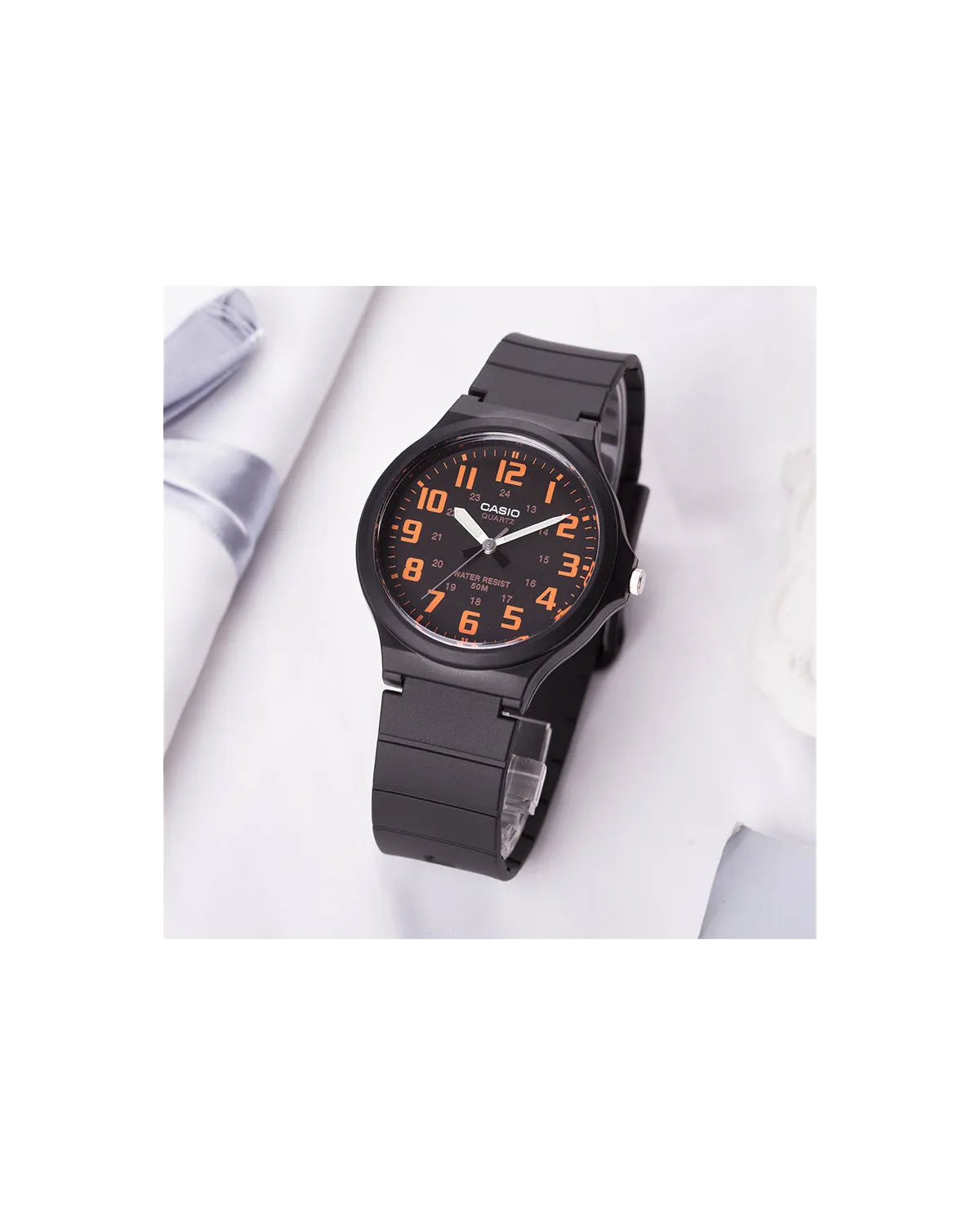 ZEGAREK MĘSKI CASIO MW-240-4B (zd166f) - KLASYKA + BOX