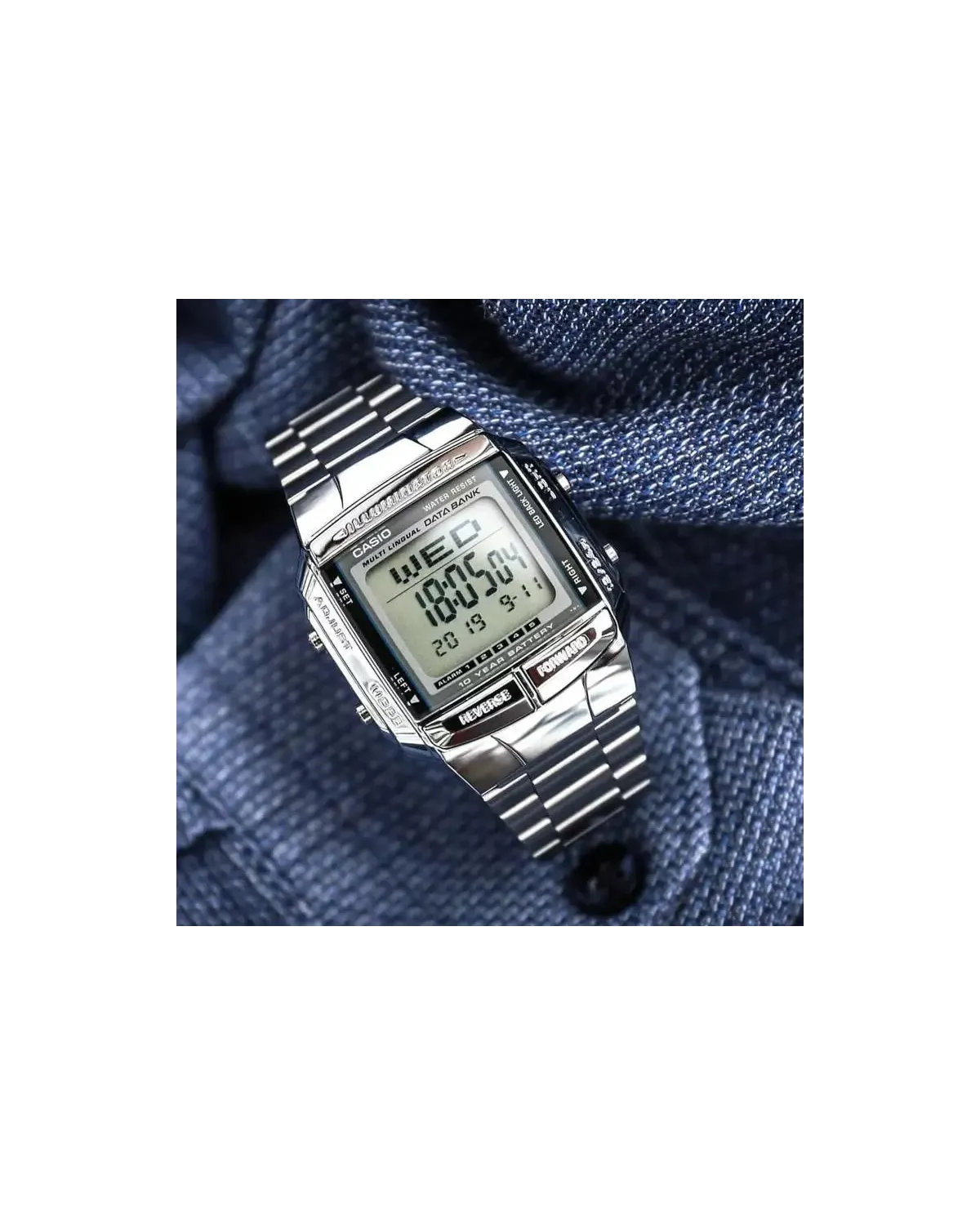 ZEGAREK MĘSKI CASIO DATABANK DB-360-1A (zd161a) + BOX ZEGAREK MĘSKI CASIO DATABANK DB-360-1A (zd161a) + BOX