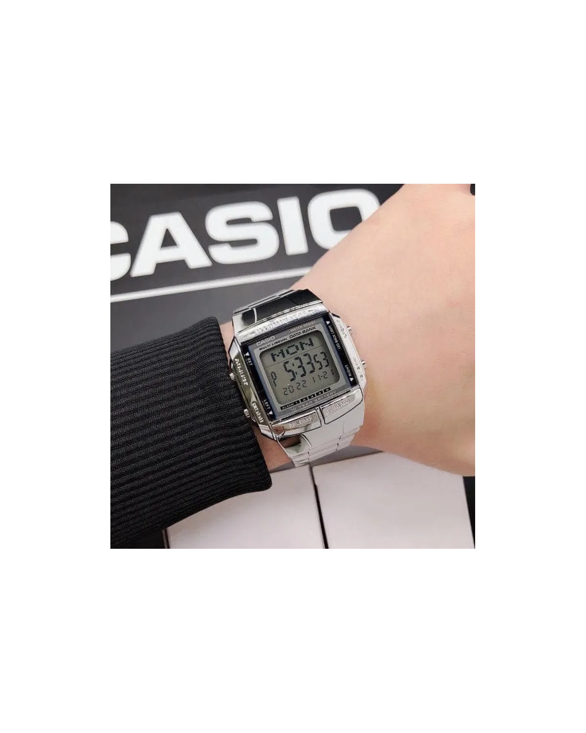 ZEGAREK MĘSKI CASIO DATABANK DB-360-1A (zd161a) + BOX ZEGAREK MĘSKI CASIO DATABANK DB-360-1A (zd161a) + BOX