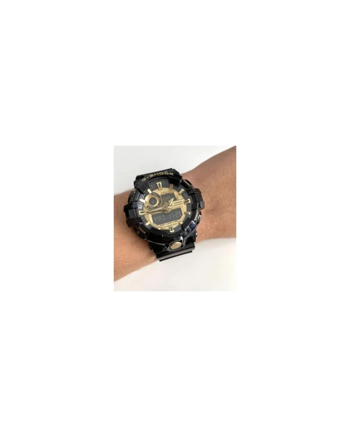 ZEGAREK MĘSKI CASIO G-SHOCK GA-710GB-1AER (zd140b) ZEGAREK MĘSKI CASIO G-SHOCK GA-710GB-1AER (zd140b)