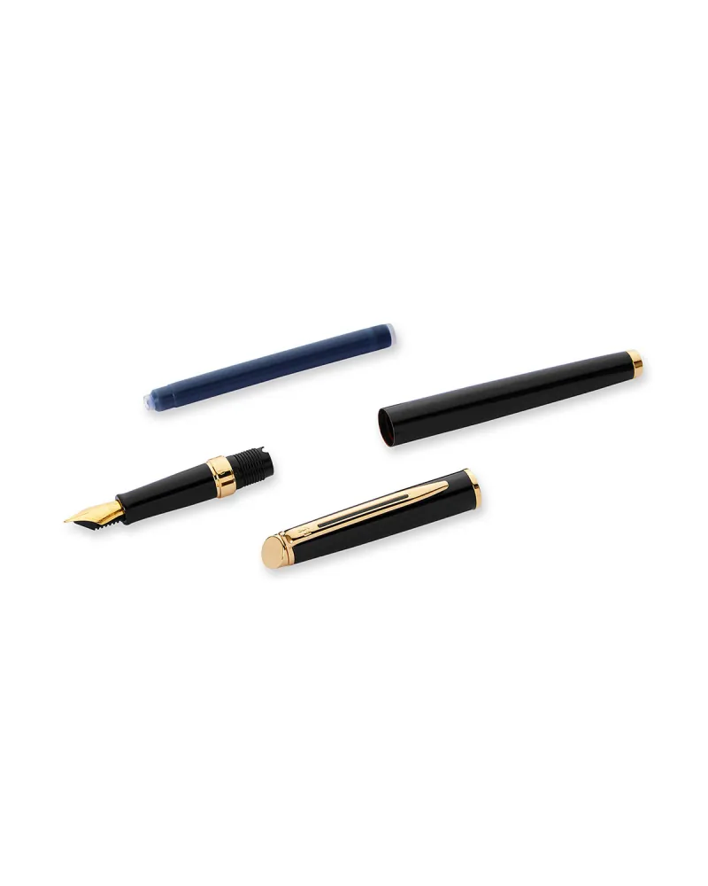 Długopis i Pióro Waterman Hemisphere czarny GT w Pudełku z Grawerem (S0920670/2) Długopis i Pióro Waterman Hemisphere czarny GT w Pudełku z Grawerem (S0920670/2)