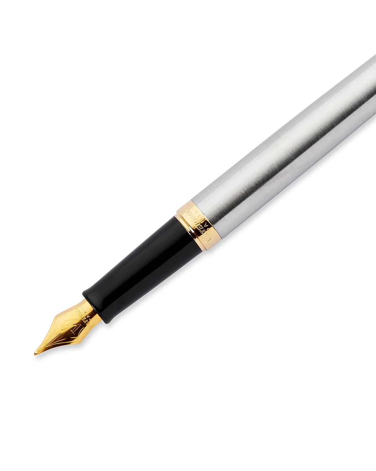 Długopis i Pióro Waterman Hemisphere stalowy GT w Pudełku z Grawerem (S0920370/8)