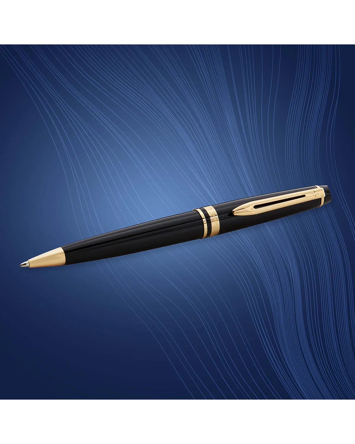 Długopis i Pióro Waterman Expert czarny GT w Pudełku z Grawerem (S0951700/7) Długopis i Pióro Waterman Expert czarny GT w Pudełku z Grawerem (S0951700/7)