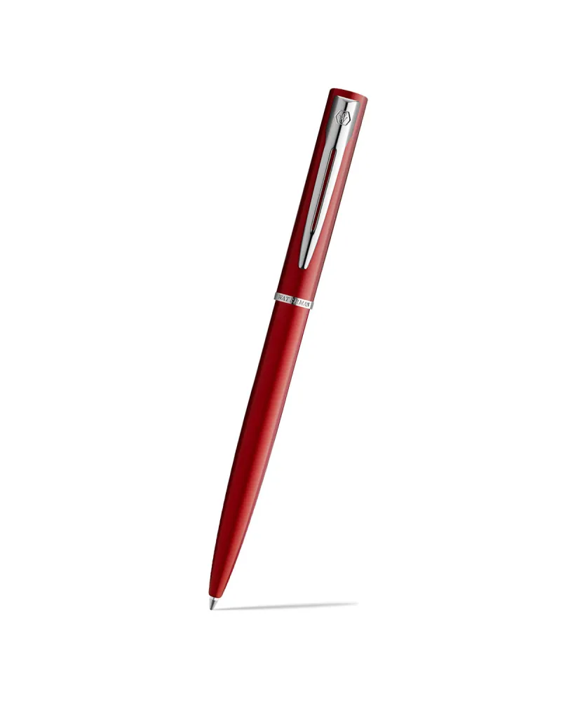 Długopis i Pióro Waterman Allure czerwony CT w Pudełku z Grawerem (2068193/4)