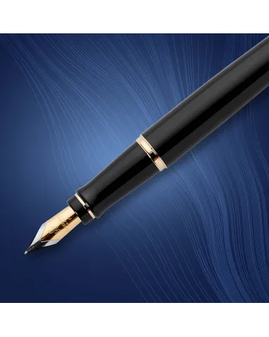 Pióro wieczne Waterman Expert czarne GT w Pudełku z Grawerem (S0951640/1)