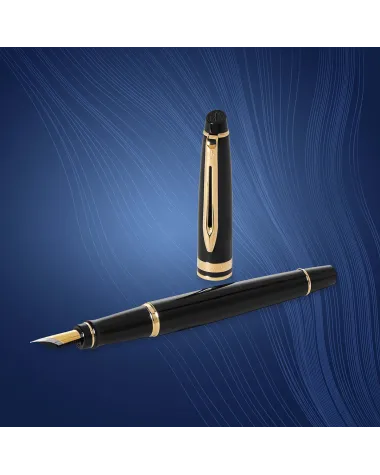 Pióro wieczne Waterman Expert czarne GT w Pudełku z Grawerem (S0951640/1)