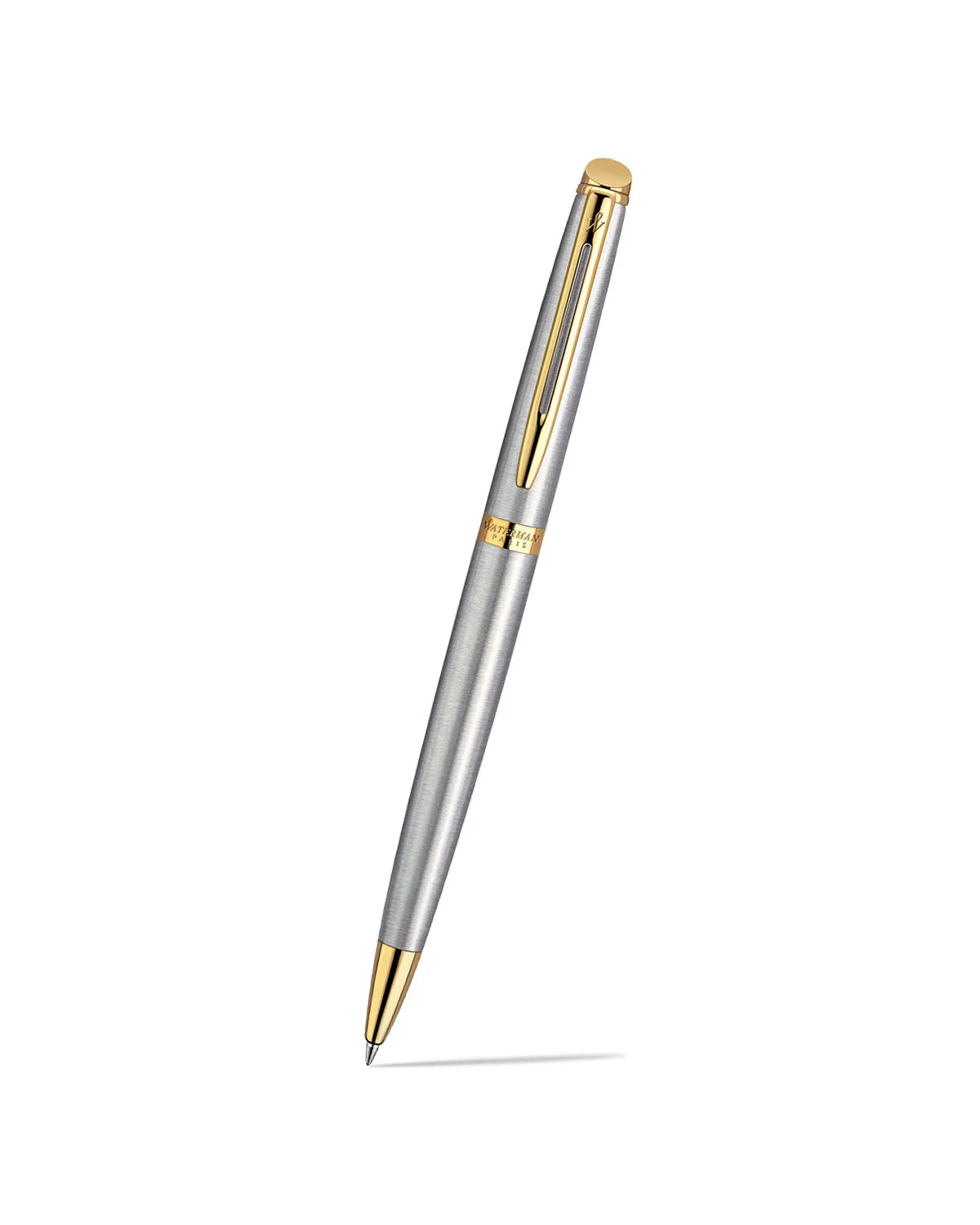 Długopis i Pióro Waterman Hemisphere stalowy GT w Pudełku z Grawerem (S0920370/10) Długopis i Pióro Waterman Hemisphere stalowy GT w Pudełku z Grawerem (S0920370/10)