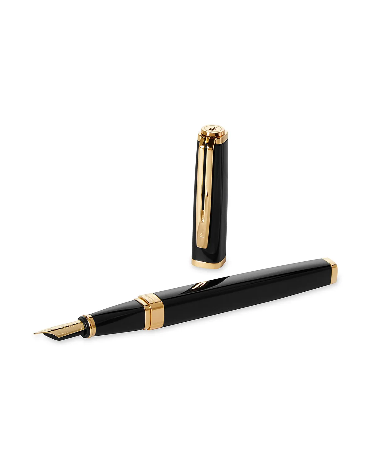 Pióro wieczne Waterman Exception Slim czarne GT w Pudełku z Grawerem (S0636930/1)