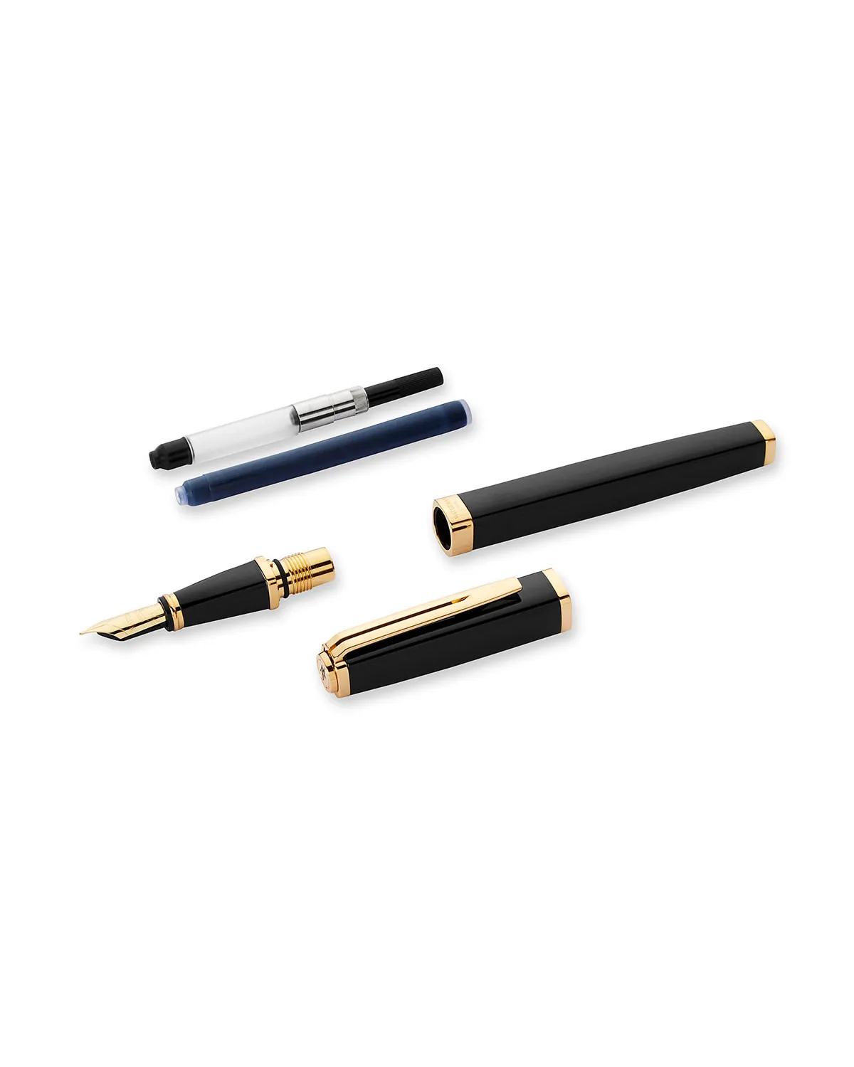 Pióro wieczne Waterman Exception Slim czarne GT w Pudełku z Grawerem (S0636930/1)