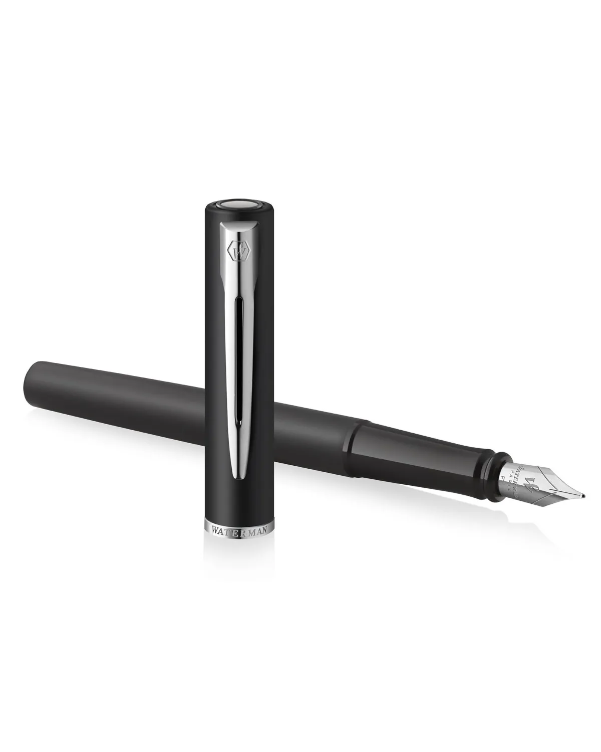 Pióro wieczne Waterman Allure czarne matowe CT w Pudełku z Grawerem (2068196/4)