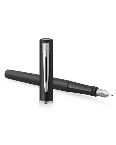 Długopis i Pióro Waterman Allure czarne matowe CT w Pudełku z Grawerem (2068192/11)