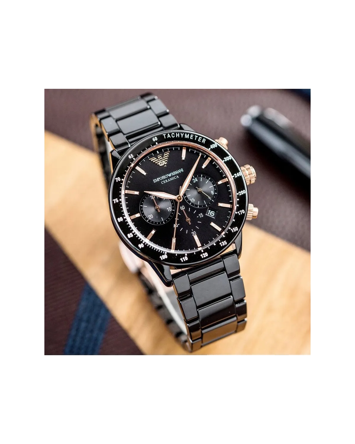 ZEGAREK MĘSKI EMPORIO ARMANI AR70002 - MARIO - CERAMIKA (zi022a) ZEGAREK MĘSKI EMPORIO ARMANI AR70002 - MARIO - CERAMIKA (zi022a)