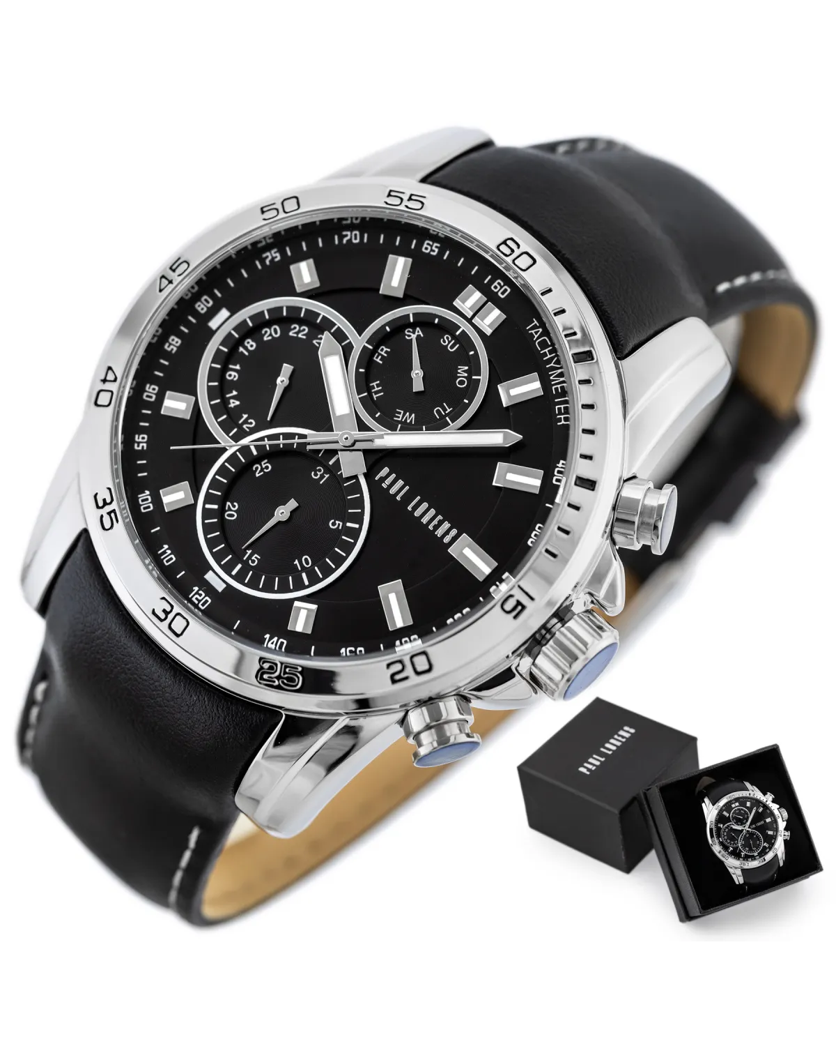 ZEGAREK MĘSKI PAUL LORENS - PL9753A8-1A1 (zg364a) + BOX