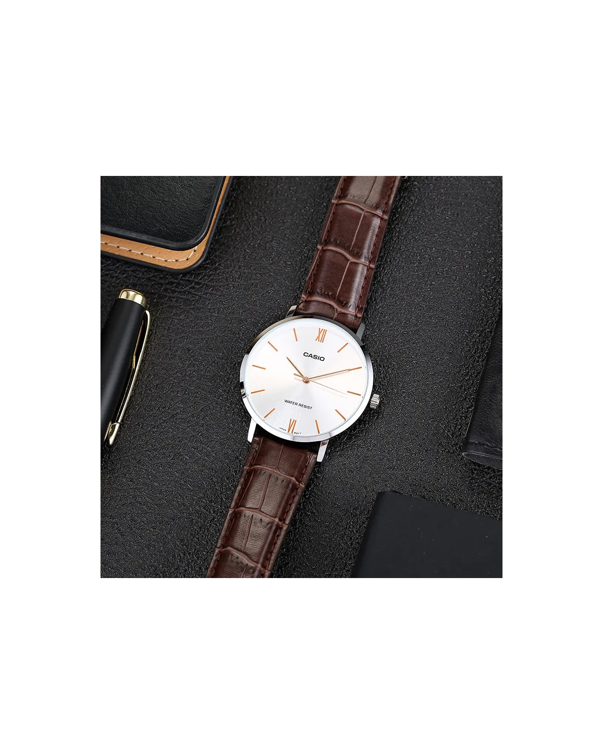 ZEGAREK MĘSKI CASIO MTP-VT01L-7B2 (zd165b) + BOX ZEGAREK MĘSKI CASIO MTP-VT01L-7B2 (zd165b) + BOX