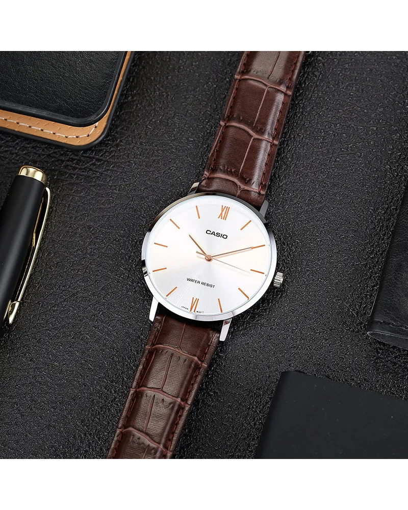 ZEGAREK MĘSKI CASIO MTP-VT01L-7B2 (zd165b) + BOX ZEGAREK MĘSKI CASIO MTP-VT01L-7B2 (zd165b) + BOX