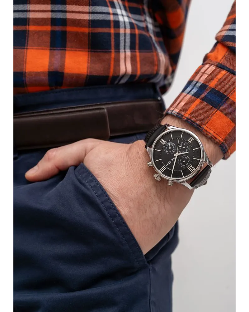 ZEGAREK MĘSKI PAUL LORENS - PL11652A6-1A1 (zg355a) + BOX