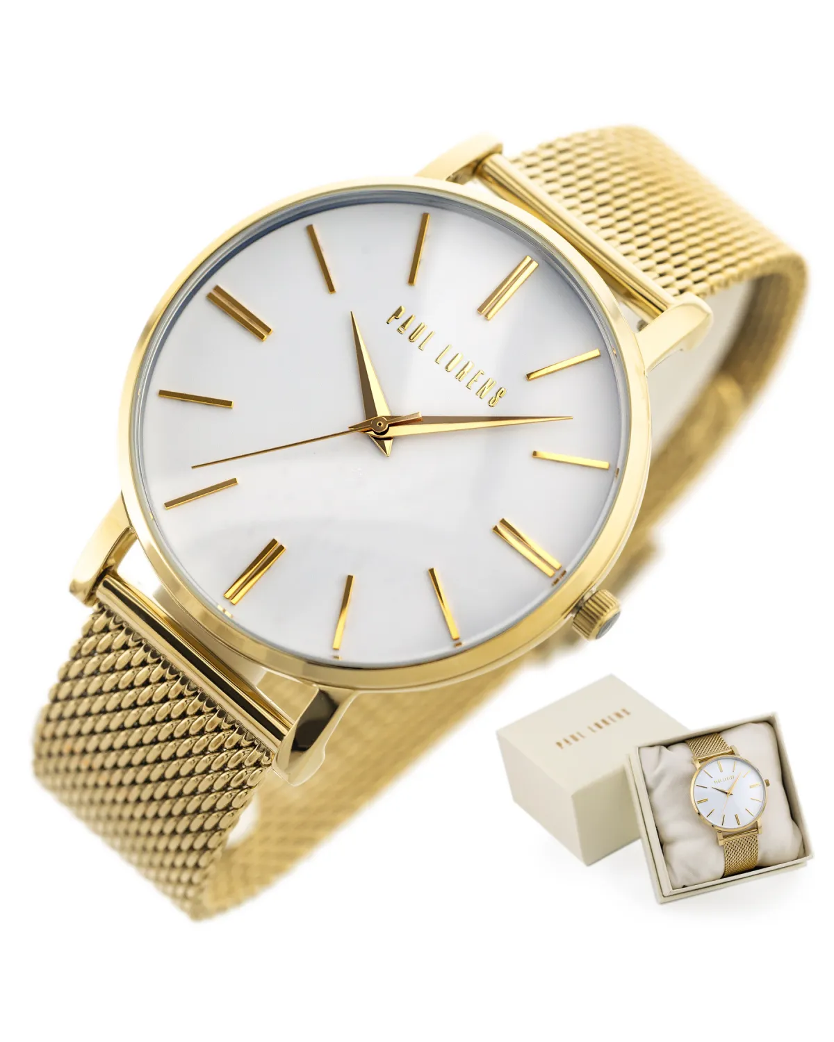 ZEGAREK DAMSKI PAUL LORENS - PL10401B-3D1 (zg505b) + BOX