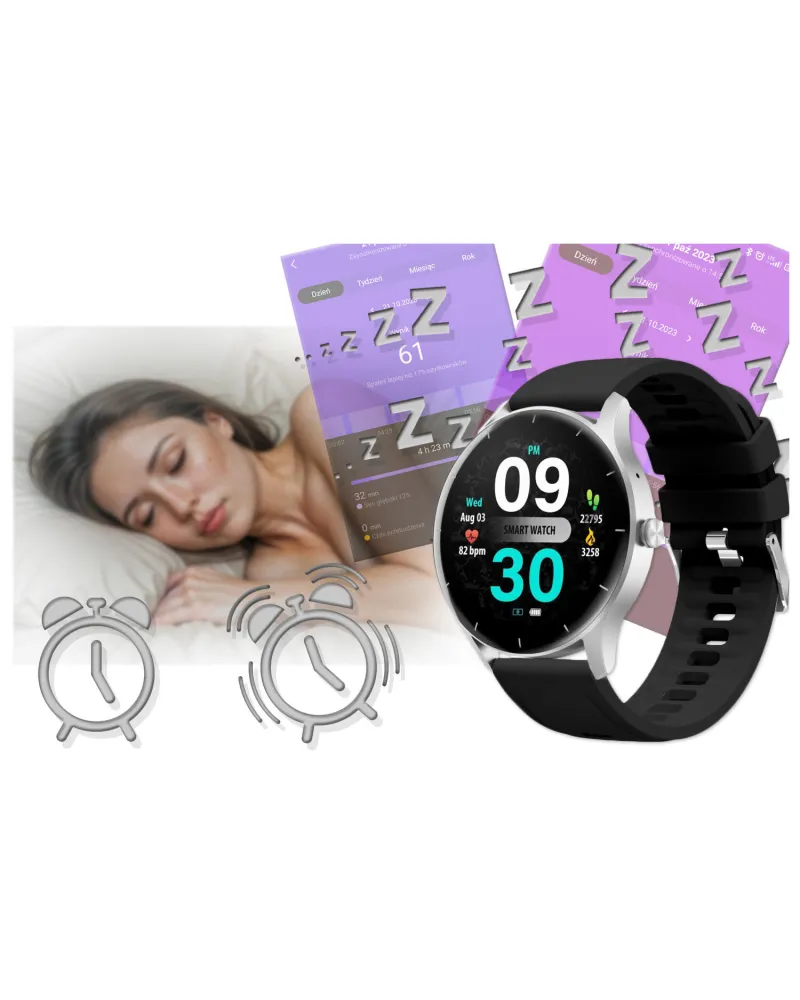SMARTWATCH UNISEX GRAVITY GT2-6 - ROZMOWY BLUETOOTH, WŁASNE TARCZE (sg019f) SMARTWATCH UNISEX GRAVITY GT2-6 - ROZMOWY BLUETOOTH, WŁASNE TARCZE (sg019f)