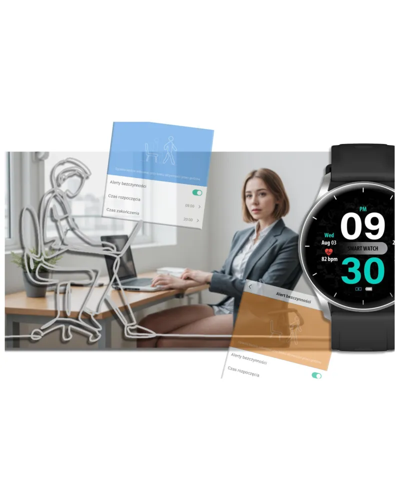 SMARTWATCH UNISEX GRAVITY GT2-6 - ROZMOWY BLUETOOTH, WŁASNE TARCZE (sg019f) SMARTWATCH UNISEX GRAVITY GT2-6 - ROZMOWY BLUETOOTH, WŁASNE TARCZE (sg019f)