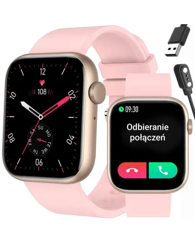 SMARTWATCH UNISEX GRAVITY GT3-1 - ROZMOWY BLUETOOTH, WŁASNE TARCZE (sg022a)