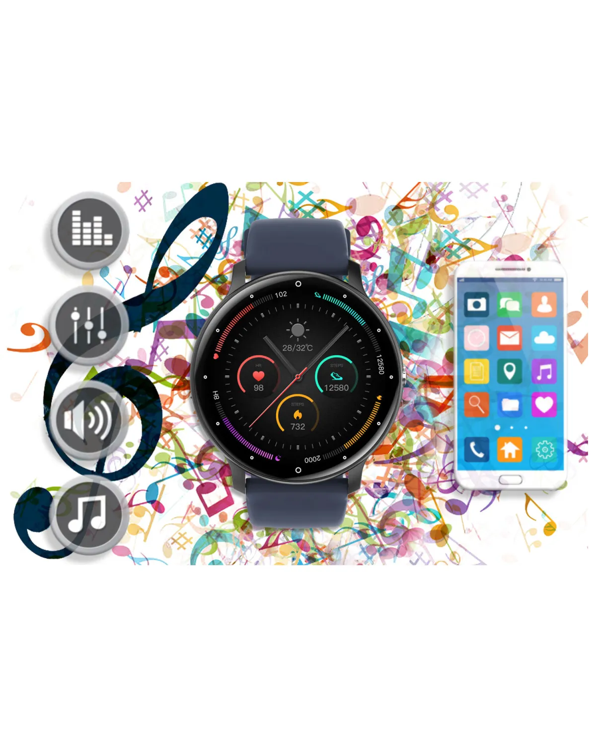 SMARTWATCH UNISEX GRAVITY GT1-1 PRO - ROZMOWY BLUETOOTH, DODATKOWY PASEK (sg027a) SMARTWATCH UNISEX GRAVITY GT1-1 PRO - ROZMOWY BLUETOOTH, DODATKOWY PASEK (sg027a)