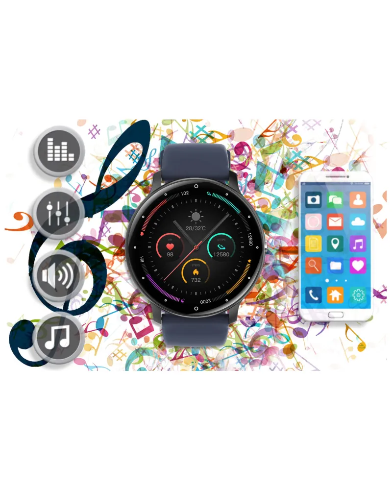 SMARTWATCH UNISEX GRAVITY GT1-1 PRO - ROZMOWY BLUETOOTH, DODATKOWY PASEK (sg027a) SMARTWATCH UNISEX GRAVITY GT1-1 PRO - ROZMOWY BLUETOOTH, DODATKOWY PASEK (sg027a)