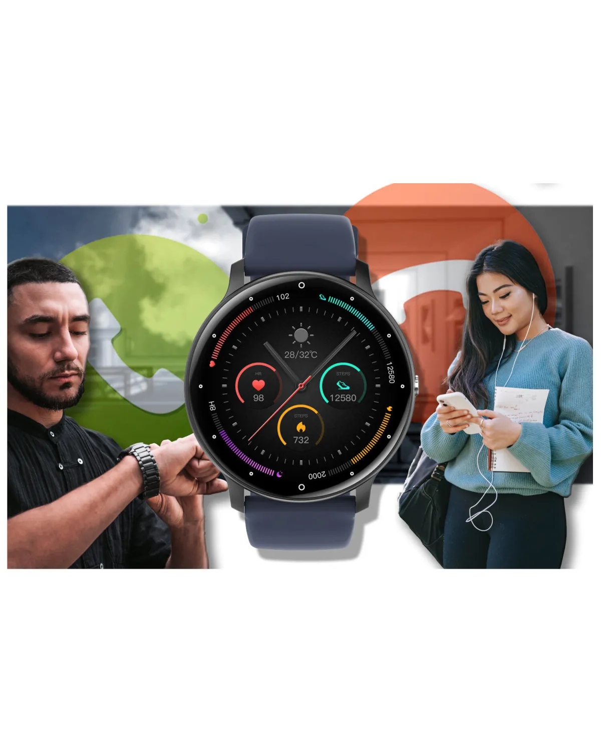 SMARTWATCH UNISEX GRAVITY GT1-1 PRO - ROZMOWY BLUETOOTH, DODATKOWY PASEK (sg027a) SMARTWATCH UNISEX GRAVITY GT1-1 PRO - ROZMOWY BLUETOOTH, DODATKOWY PASEK (sg027a)