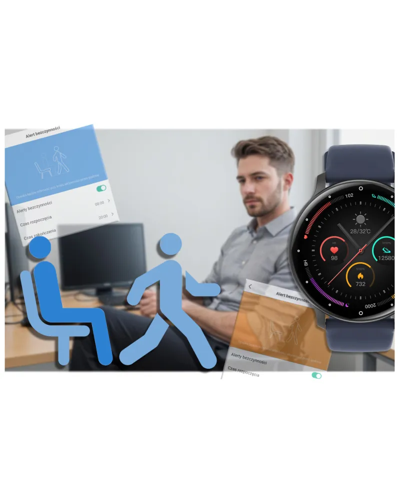 SMARTWATCH UNISEX GRAVITY GT1-1 PRO - ROZMOWY BLUETOOTH, DODATKOWY PASEK (sg027a) SMARTWATCH UNISEX GRAVITY GT1-1 PRO - ROZMOWY BLUETOOTH, DODATKOWY PASEK (sg027a)