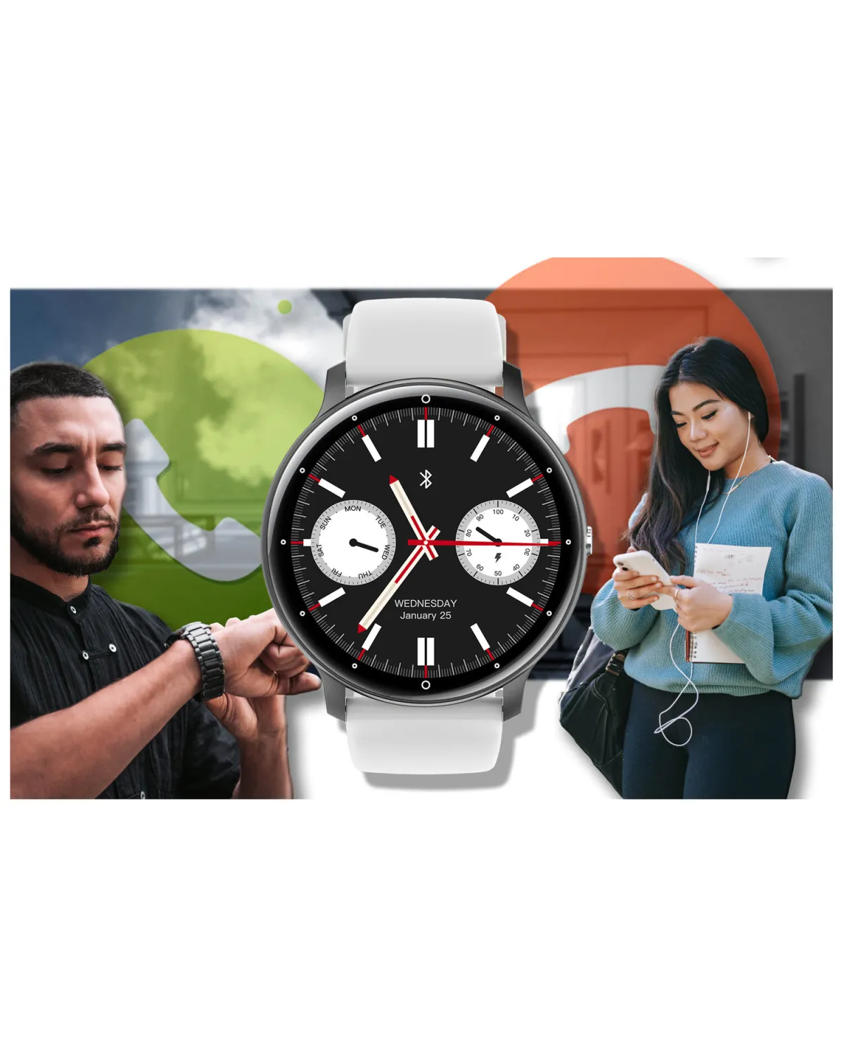 SMARTWATCH UNISEX GRAVITY GT1-4 PRO - ROZMOWY BLUETOOTH, DODATKOWY PASEK (sg027d) SMARTWATCH UNISEX GRAVITY GT1-4 PRO - ROZMOWY BLUETOOTH, DODATKOWY PASEK (sg027d)