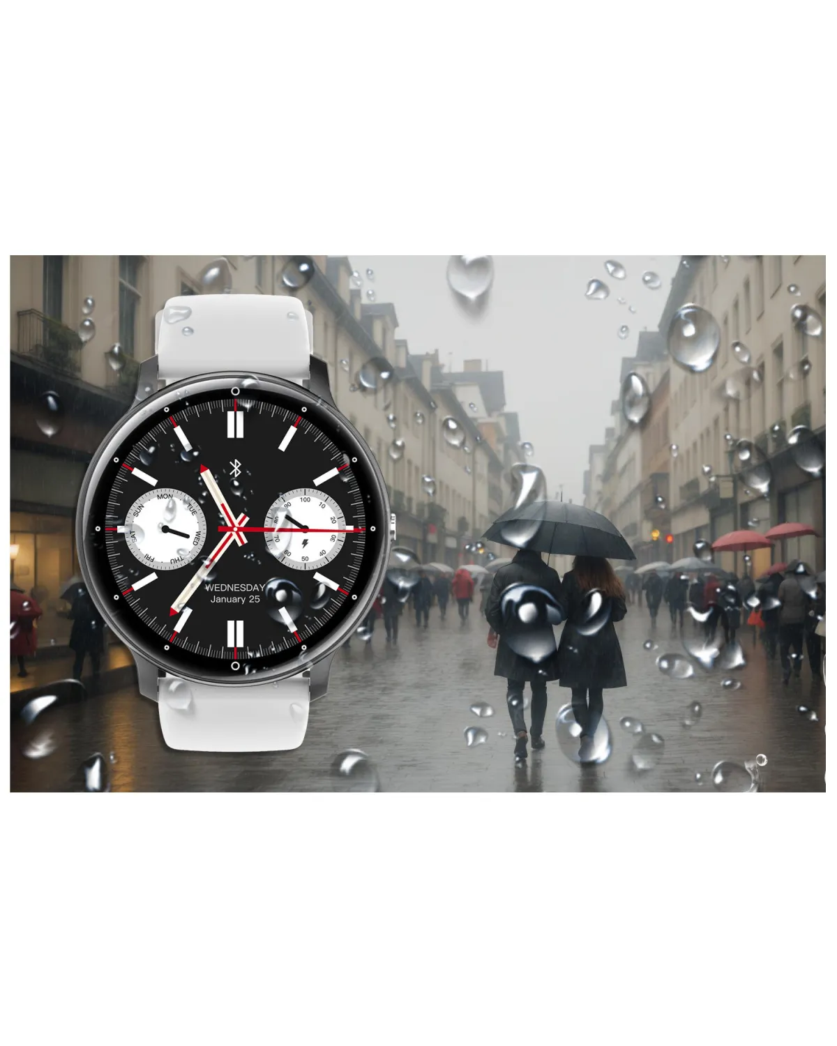 SMARTWATCH UNISEX GRAVITY GT1-4 PRO - ROZMOWY BLUETOOTH, DODATKOWY PASEK (sg027d) SMARTWATCH UNISEX GRAVITY GT1-4 PRO - ROZMOWY BLUETOOTH, DODATKOWY PASEK (sg027d)