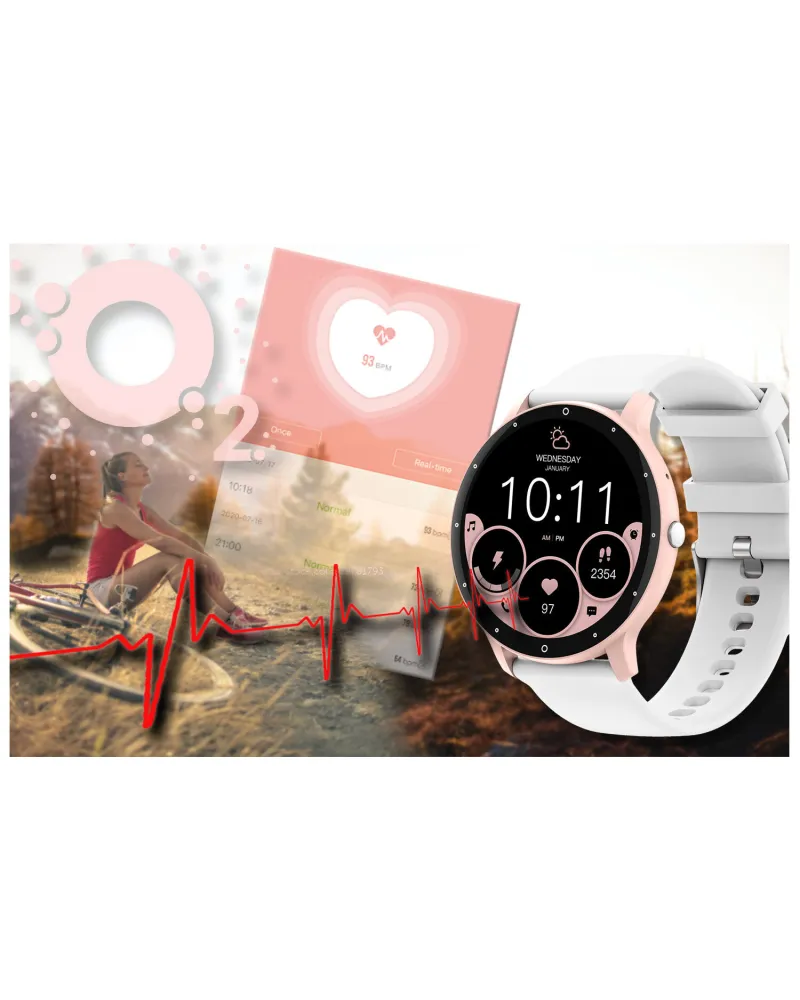 SMARTWATCH UNISEX GRAVITY GT1-6 PRO - ROZMOWY BLUETOOTH, DODATKOWY PASEK (sg027f) SMARTWATCH UNISEX GRAVITY GT1-6 PRO - ROZMOWY BLUETOOTH, DODATKOWY PASEK (sg027f)