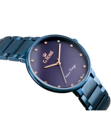 ZEGAREK G. ROSSI - 11155B2-6F3 (zg784g) blue + BOX