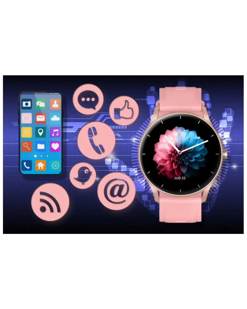 SMARTWATCH UNISEX GRAVITY GT2-1 - ROZMOWY BLUETOOTH, WŁASNE TARCZE (sg019a) SMARTWATCH UNISEX GRAVITY GT2-1 - ROZMOWY BLUETOOTH, WŁASNE TARCZE (sg019a)