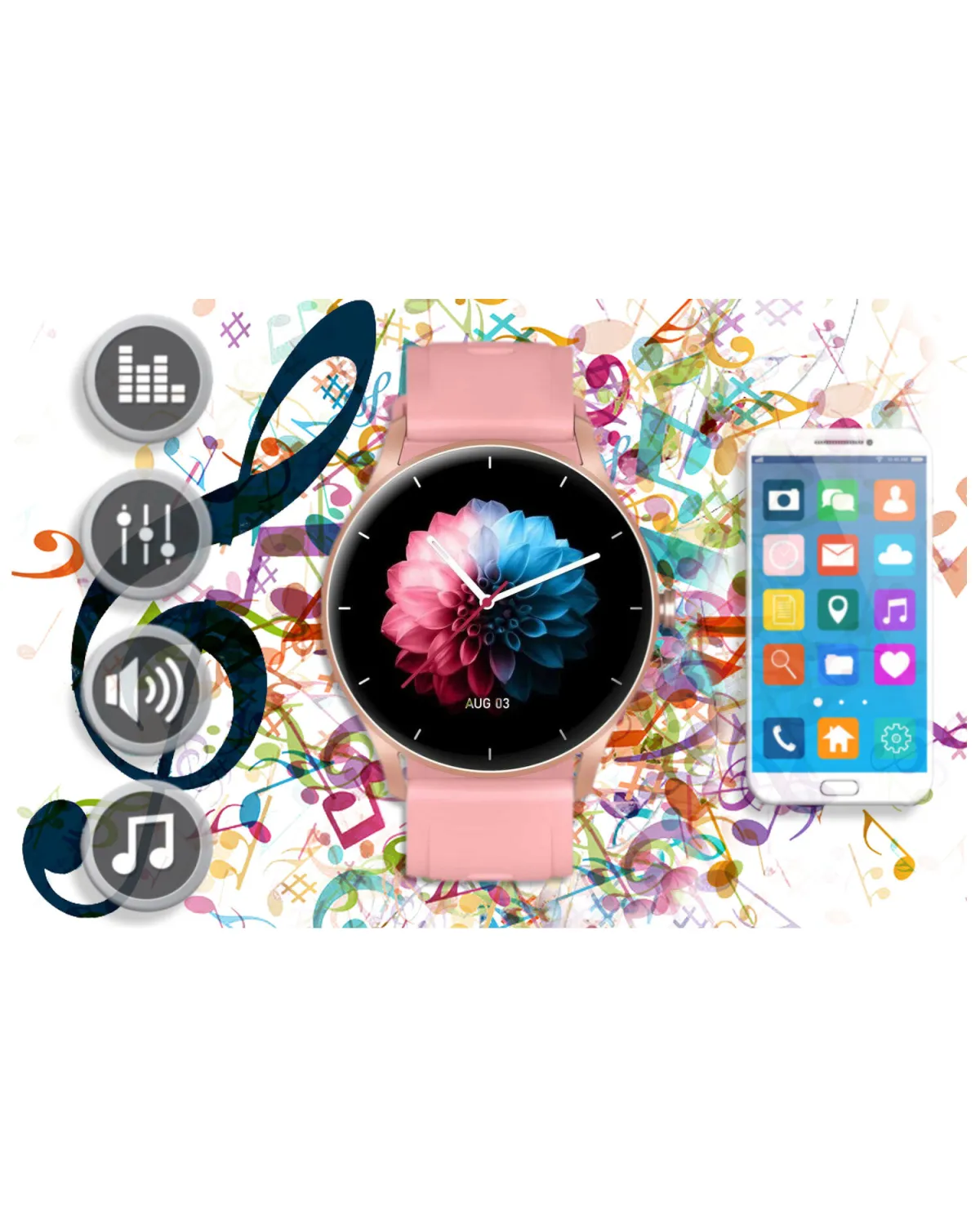 SMARTWATCH UNISEX GRAVITY GT2-1 - ROZMOWY BLUETOOTH, WŁASNE TARCZE (sg019a) SMARTWATCH UNISEX GRAVITY GT2-1 - ROZMOWY BLUETOOTH, WŁASNE TARCZE (sg019a)