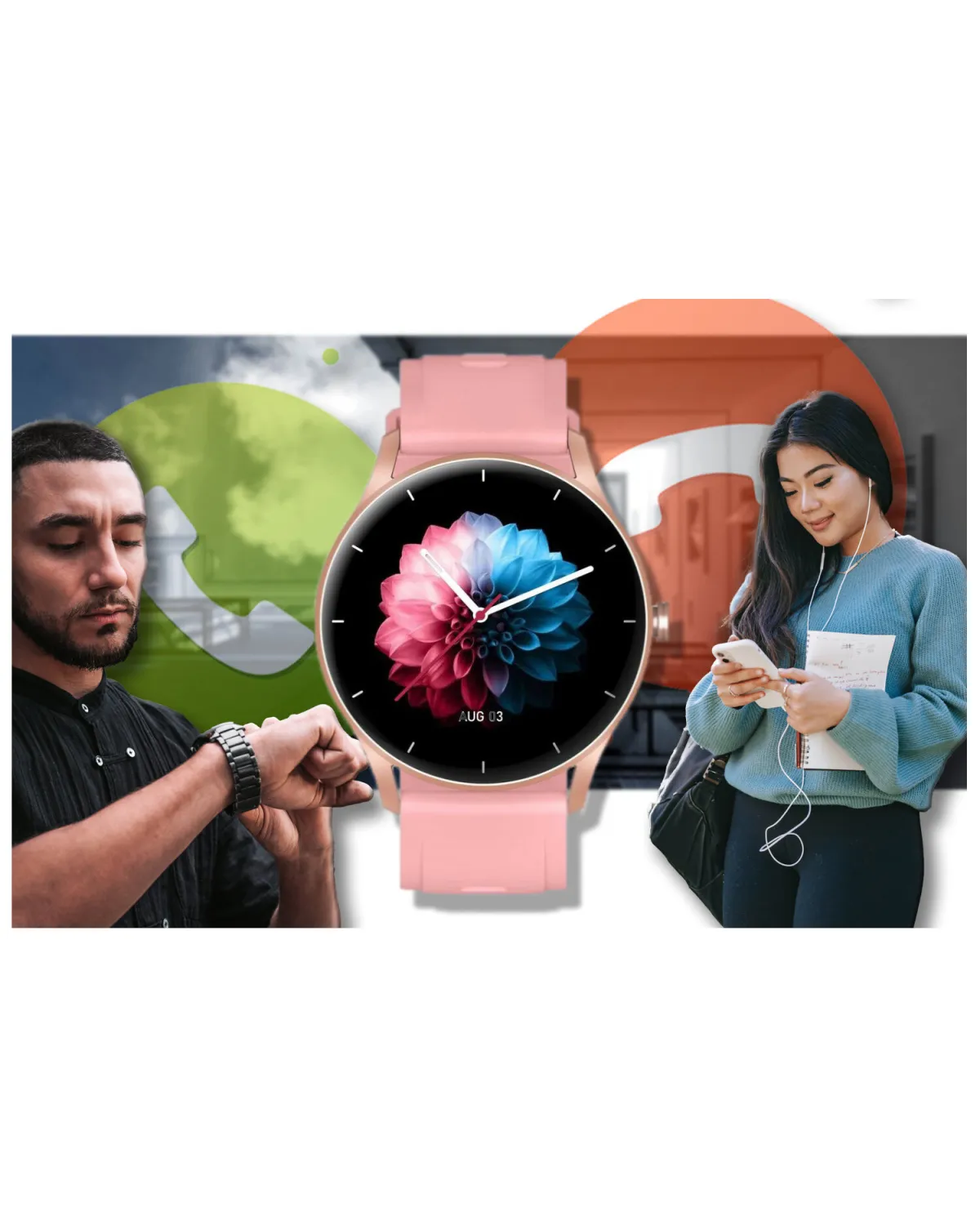 SMARTWATCH UNISEX GRAVITY GT2-1 - ROZMOWY BLUETOOTH, WŁASNE TARCZE (sg019a) SMARTWATCH UNISEX GRAVITY GT2-1 - ROZMOWY BLUETOOTH, WŁASNE TARCZE (sg019a)