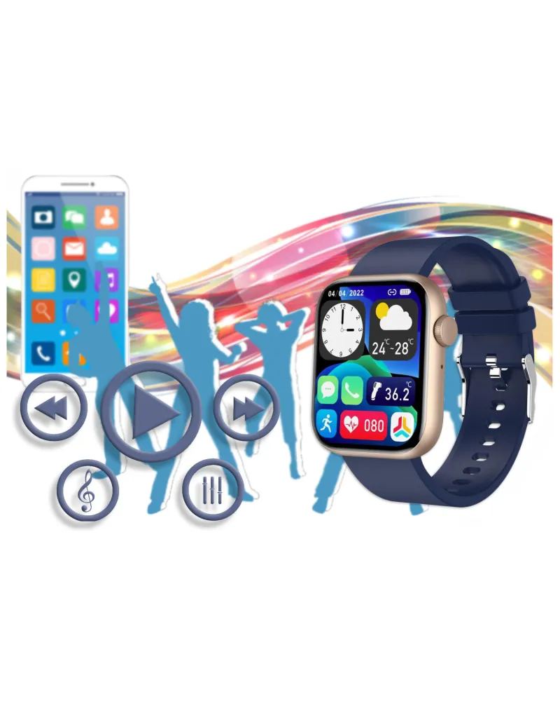 SMARTWATCH UNISEX GRAVITY GT3-4 - ROZMOWY BLUETOOTH, WŁASNE TARCZE (sg022d) SMARTWATCH UNISEX GRAVITY GT3-4 - ROZMOWY BLUETOOTH, WŁASNE TARCZE (sg022d)