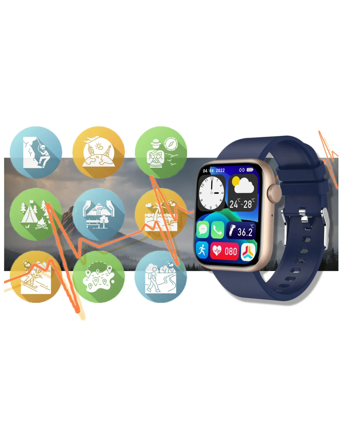 SMARTWATCH UNISEX GRAVITY GT3-4 - ROZMOWY BLUETOOTH, WŁASNE TARCZE (sg022d) SMARTWATCH UNISEX GRAVITY GT3-4 - ROZMOWY BLUETOOTH, WŁASNE TARCZE (sg022d)