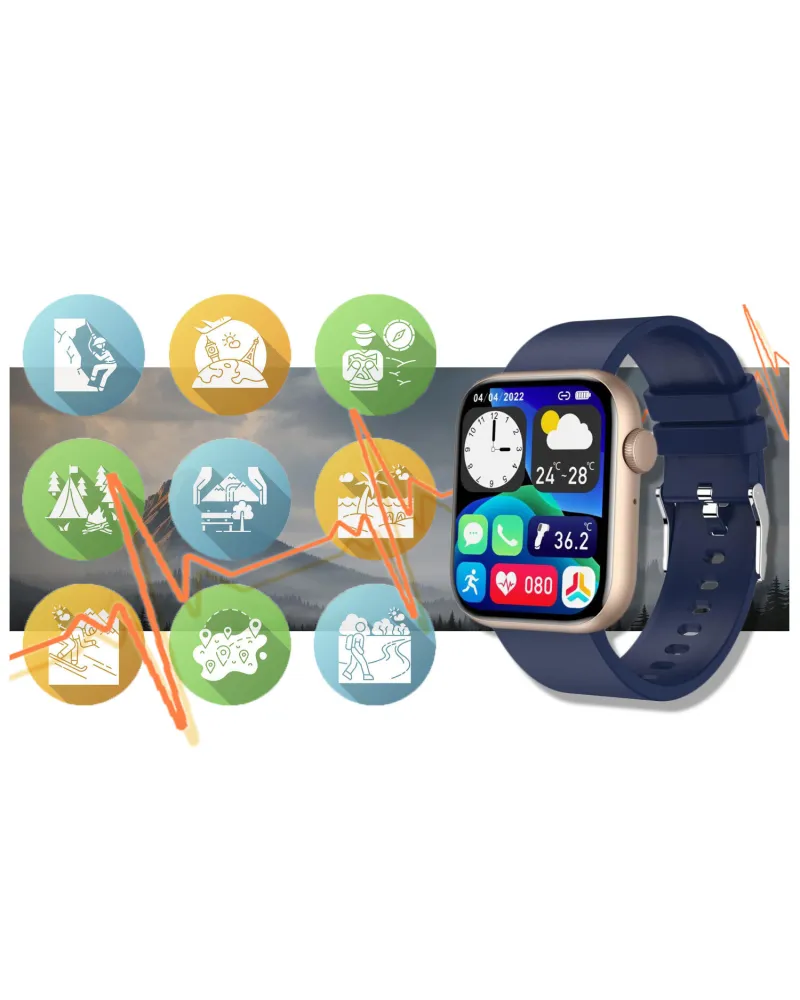 SMARTWATCH UNISEX GRAVITY GT3-4 - ROZMOWY BLUETOOTH, WŁASNE TARCZE (sg022d) SMARTWATCH UNISEX GRAVITY GT3-4 - ROZMOWY BLUETOOTH, WŁASNE TARCZE (sg022d)