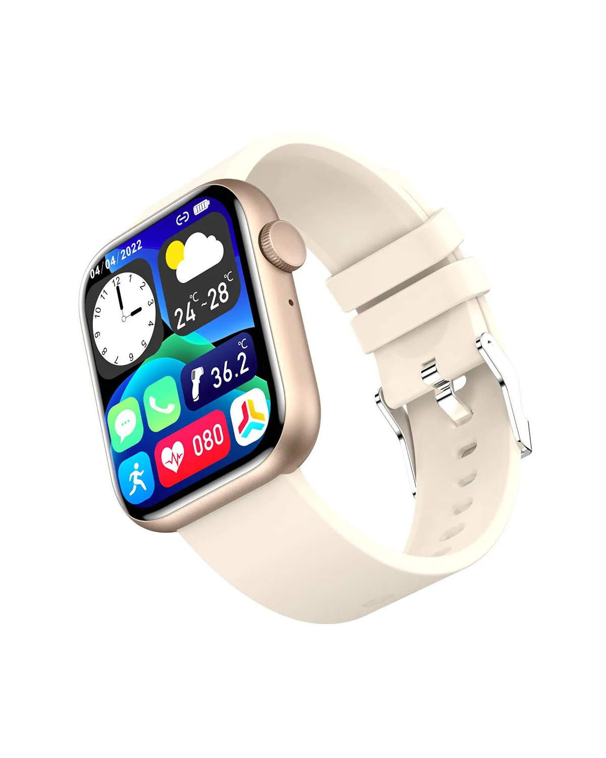 SMARTWATCH UNISEX GRAVITY GT3-6 - ROZMOWY BLUETOOTH, WŁASNE TARCZE (sg022f)