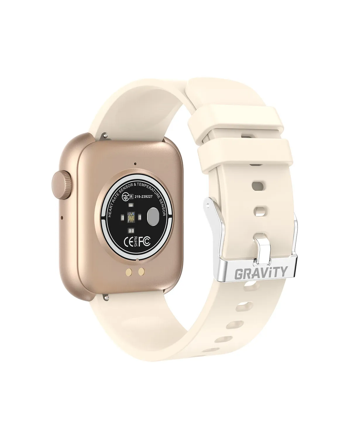 SMARTWATCH UNISEX GRAVITY GT3-6 - ROZMOWY BLUETOOTH, WŁASNE TARCZE (sg022f)