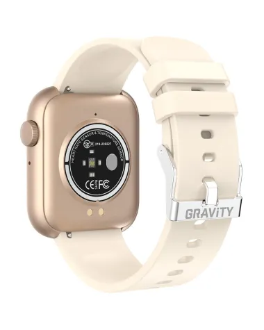 SMARTWATCH UNISEX GRAVITY GT3-6 - ROZMOWY BLUETOOTH, WŁASNE TARCZE (sg022f)