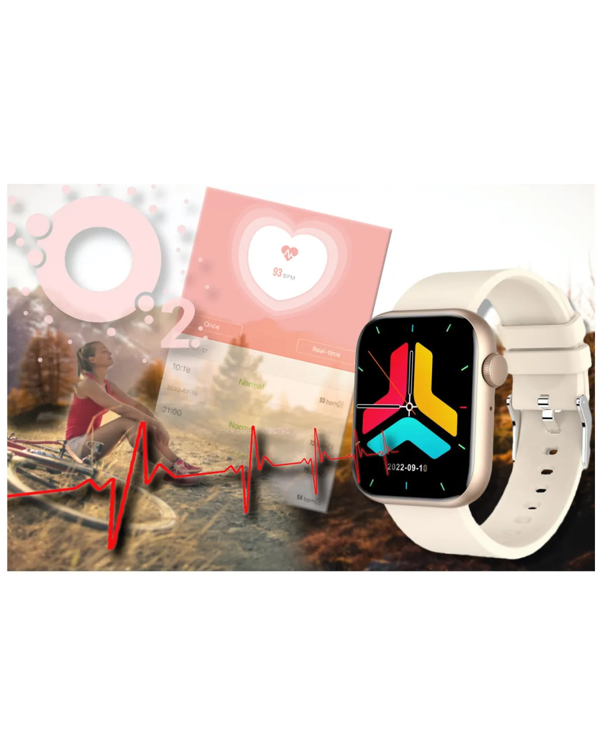 SMARTWATCH UNISEX GRAVITY GT3-6 - ROZMOWY BLUETOOTH, WŁASNE TARCZE (sg022f)