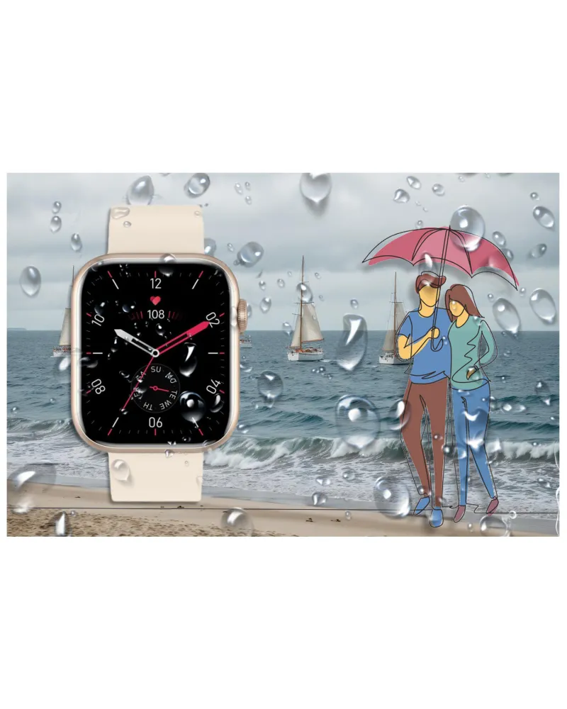 SMARTWATCH UNISEX GRAVITY GT3-6 - ROZMOWY BLUETOOTH, WŁASNE TARCZE (sg022f)